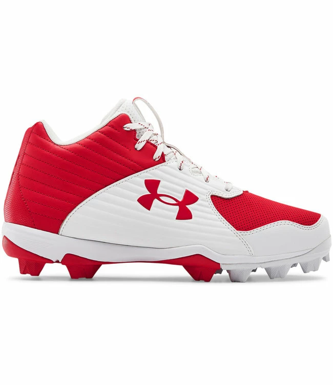 UNDER ARMOUR Men's UA Leadoff Mid RM Baseball Cleats 1 UNDER ARMOUR Men's UA Leadoff Mid RM Baseball Cleats