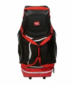 RAWLINGS R1502 Wheeled Catcher's Bag -metal-cleats store r1502 wheeled catchers bag 3